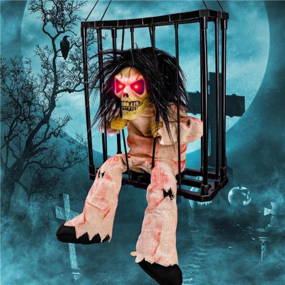 New Halloween Screaming Animated Decorations Halloween Decor Prop